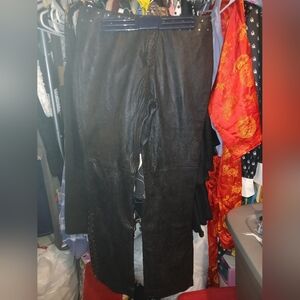 Harley-Davidson Black Leather Riding Pants